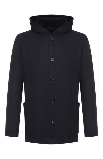 Мужская шерстяная рубашка KITON, арт. UMCLUCAK0124G05