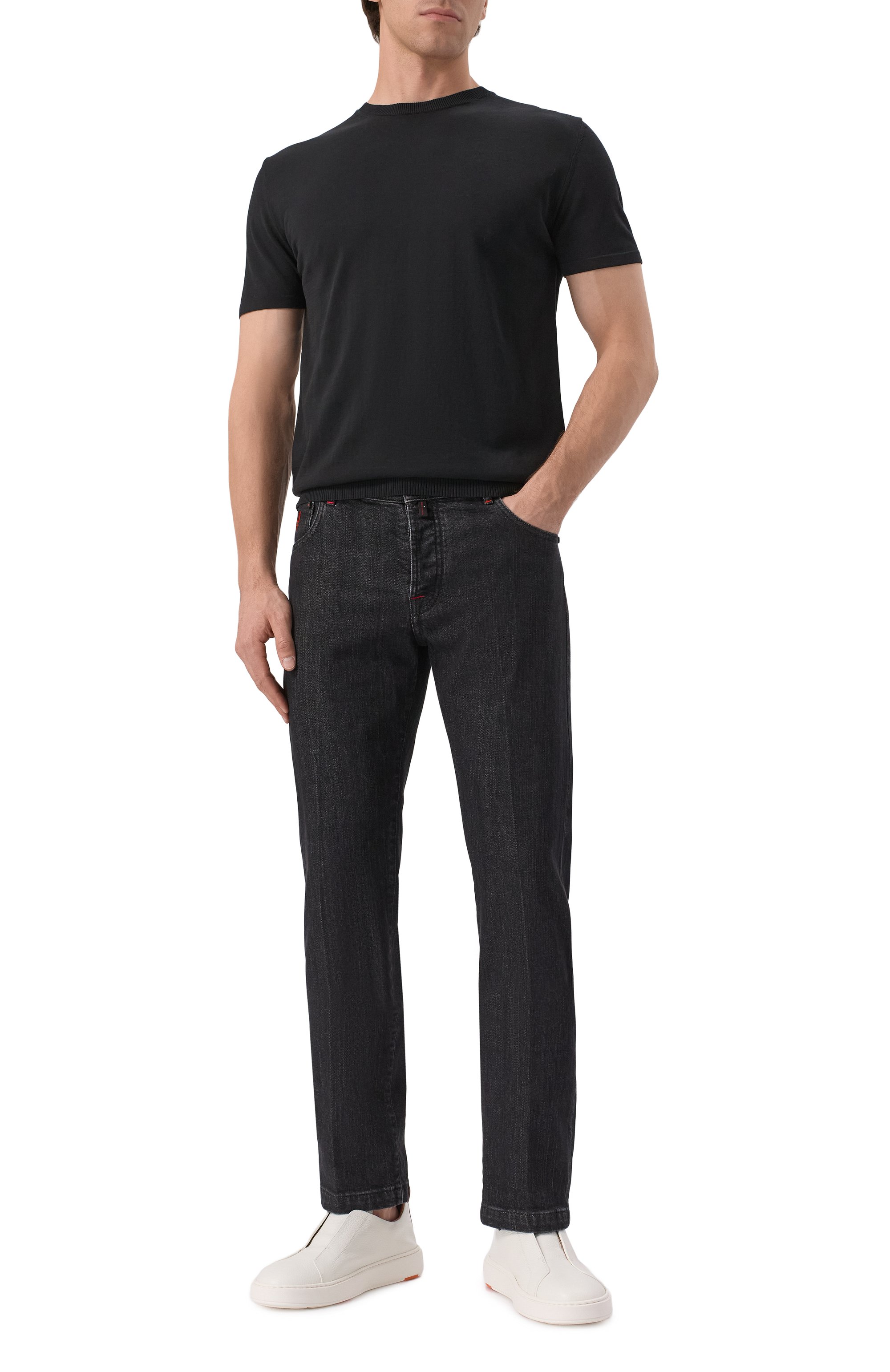 Хлопковый джемпер DANIELE FIESOLI, арт. DF0307, фото 2