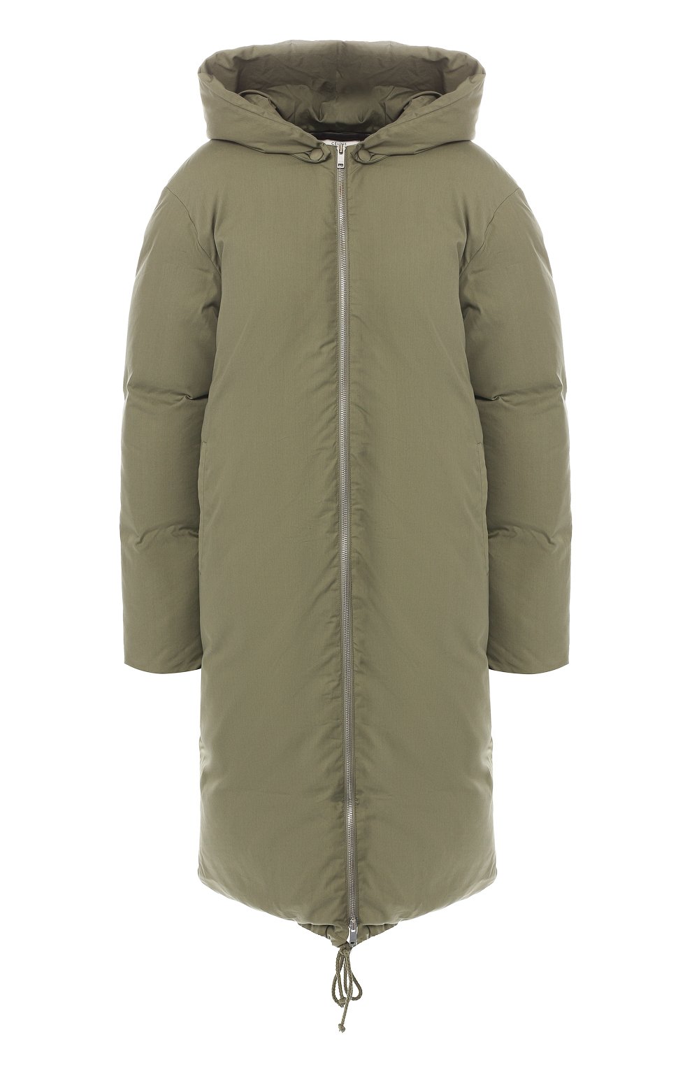 Пуховик из смеси хлопка и шелка CELINE, арт. 28W85038B, фото 1