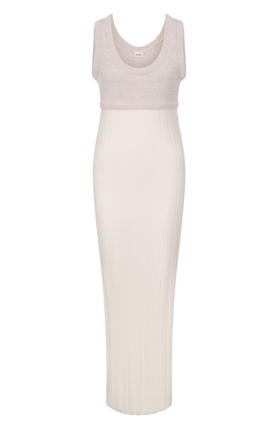 Женское шерстяное платье YUZEFI, арт. LENA-TUCKSTITCH MAXI DRESS/KNIT