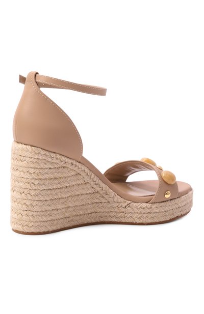 Кожаные босоножки GIANVITO ROSSI, арт. G61782.70RIC.CLNSAND, фото 5