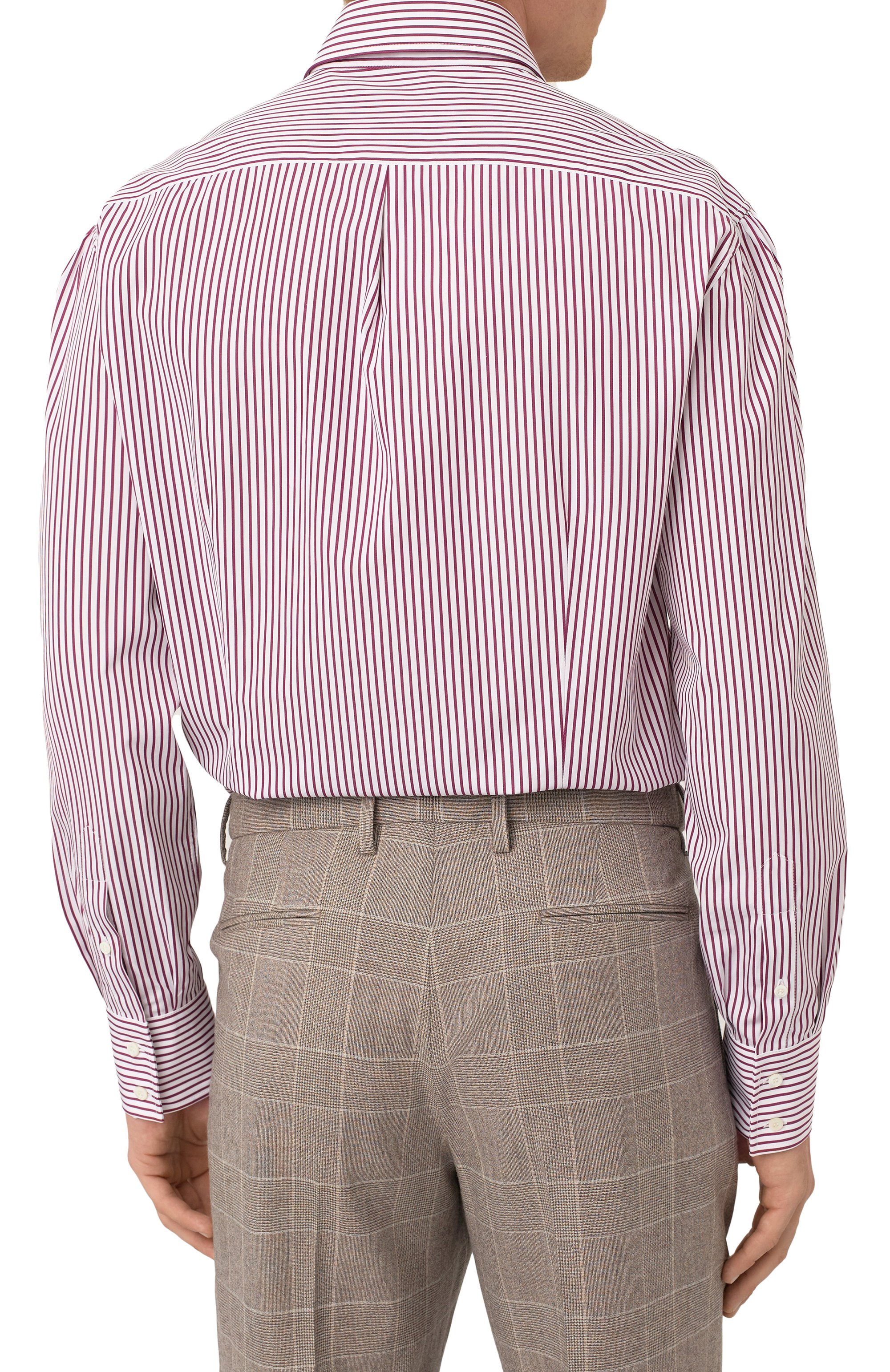 Хлопковая рубашка BRUNELLO CUCINELLI, арт. MY6241718, фото 4