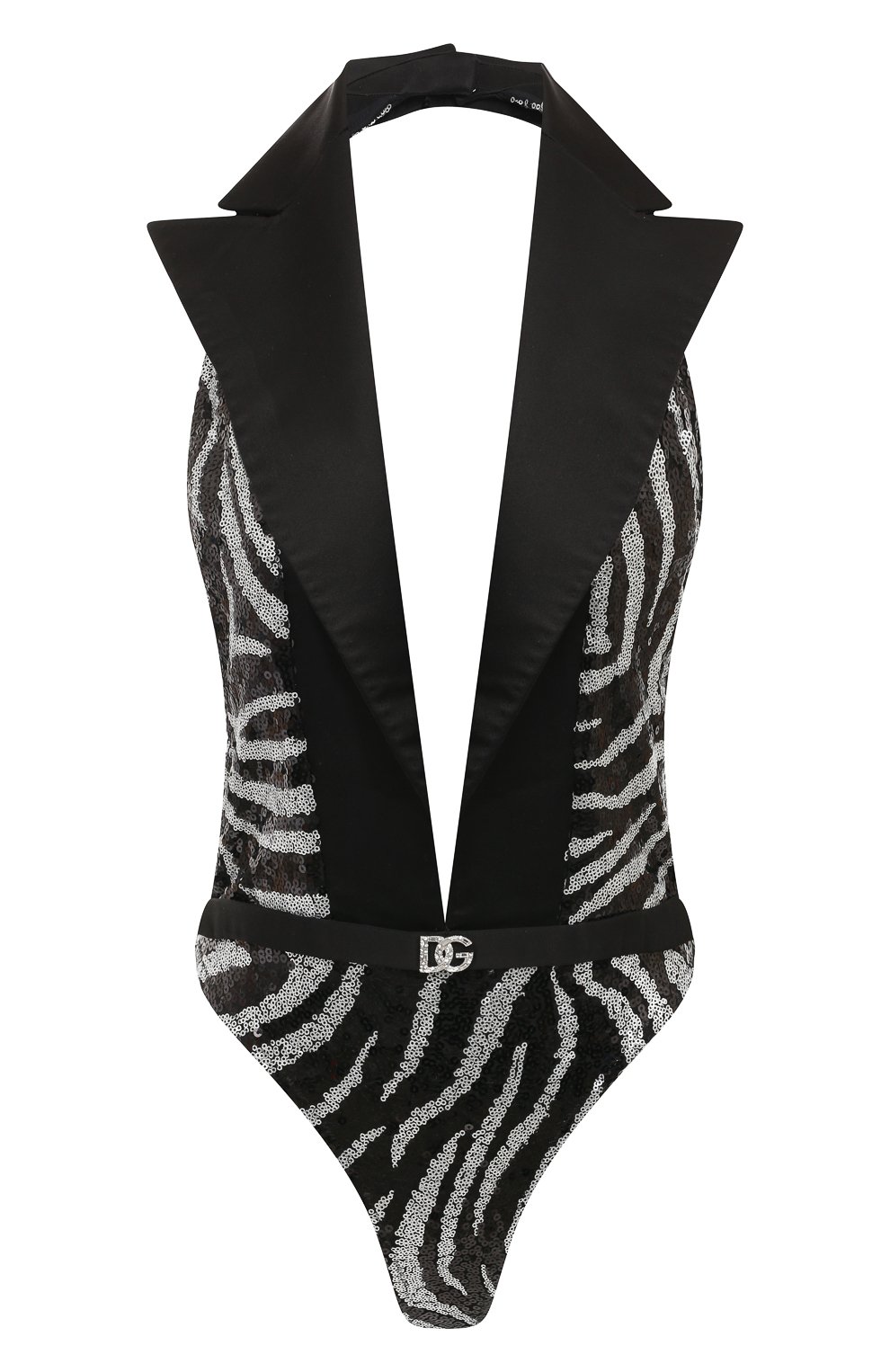 Боди с отделкой пайетками DOLCE & GABBANA, арт. F755NZ/FLUA0, фото 1