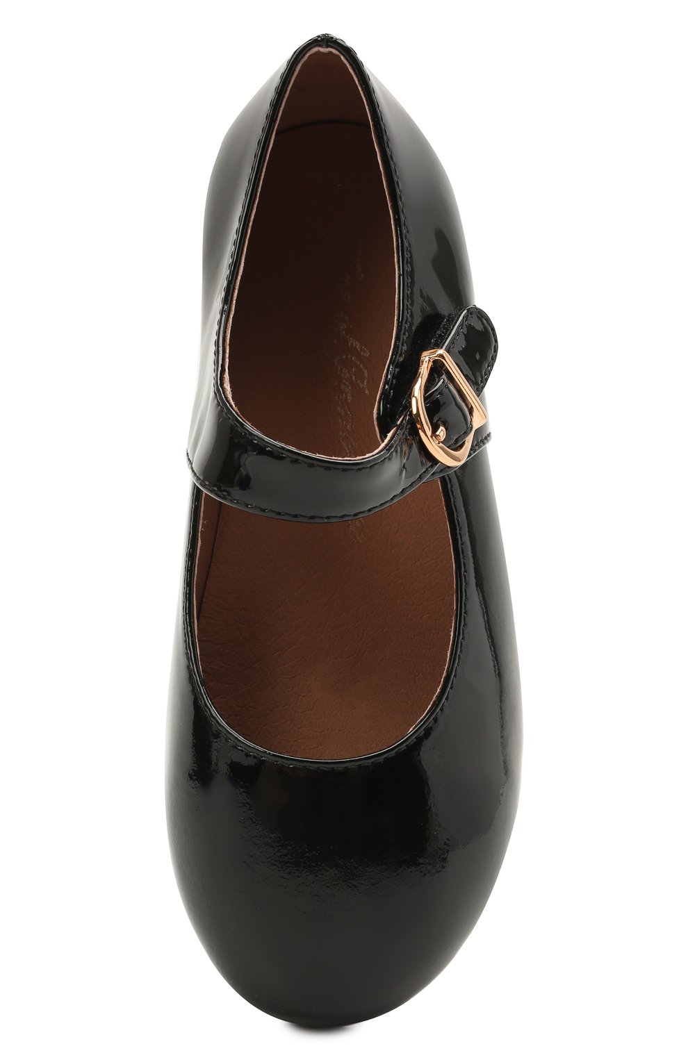 Кожаные балетки AGE OF INNOCENCE черного цвета по цене 12250 руб., арт. 000214/JUNI 2.0/27-33, фото 4 Кожаные балетки AGE OF INNOCENCE, арт. 000214/JUNI 2.0/27-33, фото 4