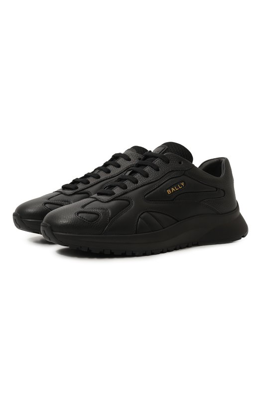 Кожаные кроссовки Bally MSK09U/VT594 Чёрный MSK09U/VT594