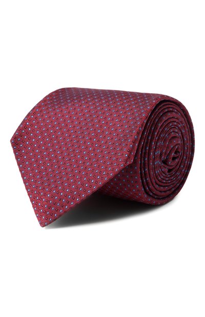 Мужской шелковый галстук KITON, арт. UCRVKPC01M05