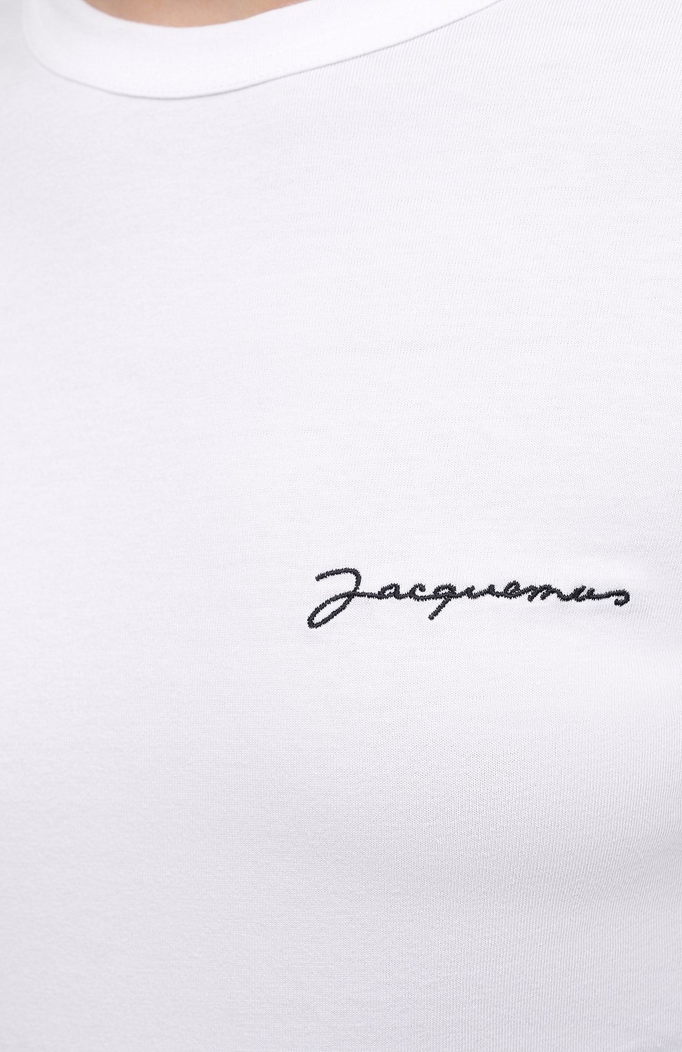 Хлопковый лонгслив JACQUEMUS, арт. 211JS002-2160, фото 5