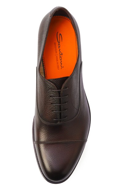 Кожаные оксфорды colin SANTONI, арт. MCCG19045PD7SPGL, фото 5