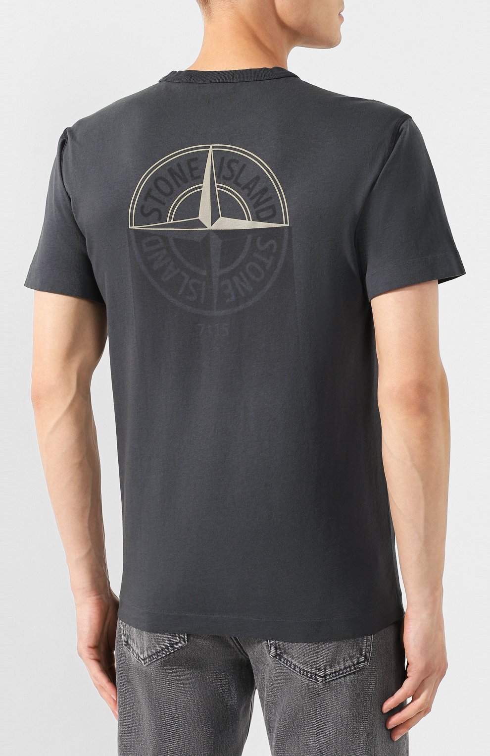 Хлопковая футболка STONE ISLAND, арт. 711523380, фото 4