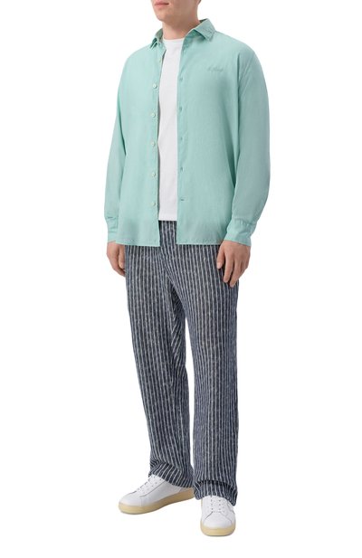Хлопковая рубашка MC2 SAINT BARTH, арт. LCM0001-00160L/CHEMISE ICE, фото 2
