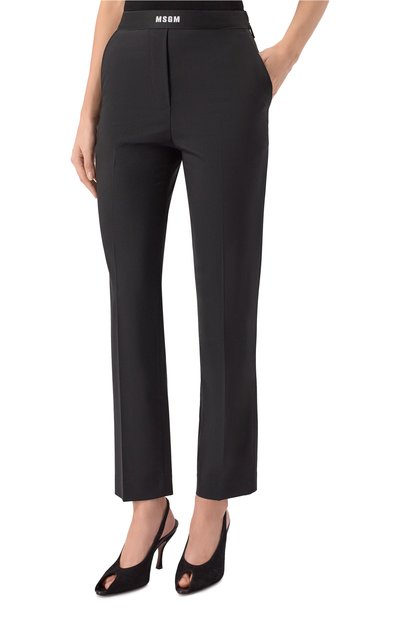 Шерстяные брюки MSGM, арт. 3941MDP13/257605, фото 3