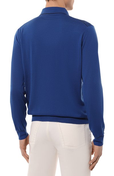 Поло из шерсти и шелка STEFANO RICCI, арт. KE08012P30/E24473, фото 4