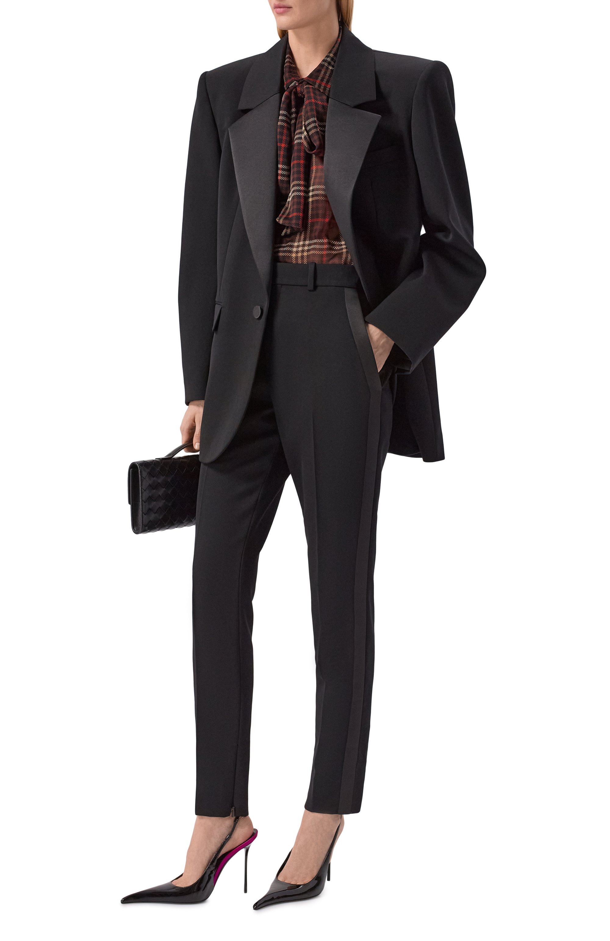 Лакированные туфли amalia 110 SAINT LAURENT, арт. 850072/1TVAN, фото 3