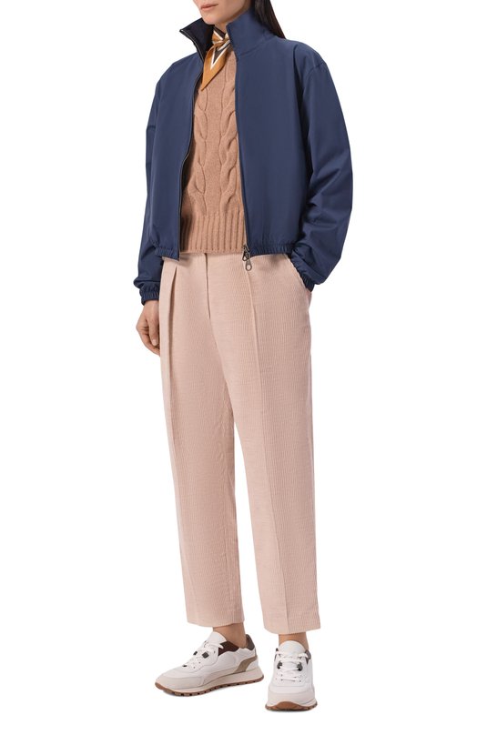 Двусторонний бомбер Loro Piana FAN0061 Синий  FAN0061 Фото 2