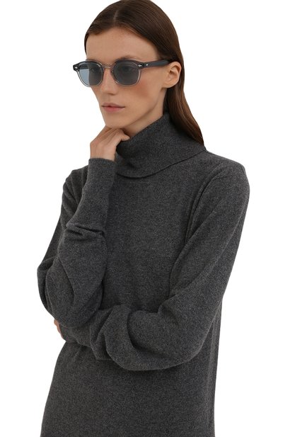 Солнцезащитные очки MOSCOT голубого цвета по цене 37950 руб., арт. LEMT0SH SUN 1204-23, фото 2 Солнцезащитные очки MOSCOT, арт. LEMT0SH SUN 1204-23, фото 2