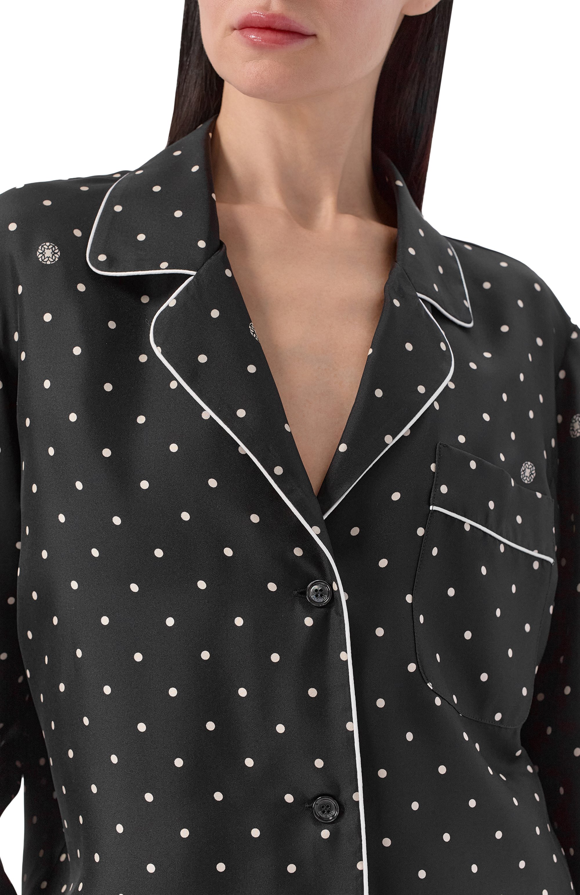 Атласная блузка ELIE SAAB, арт. SH145PR26/TL002, фото 5