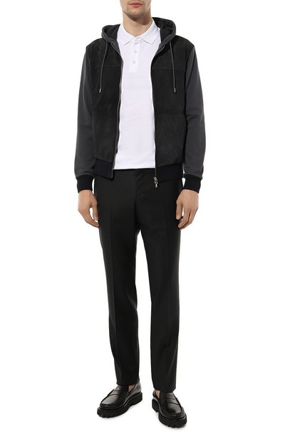 Хлопковое поло BOSS, арт. 50485162, фото 2