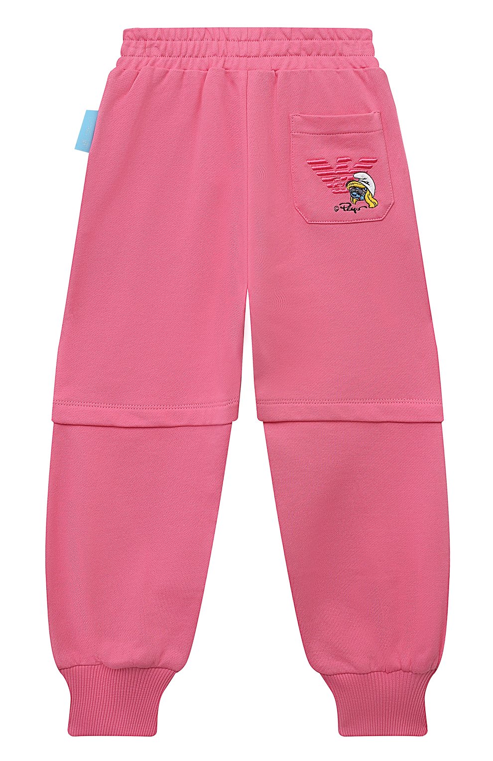 Хлопковые джоггеры EMPORIO ARMANI, арт. 3D4PJN/3J5GZ, фото 2