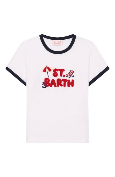 Хлопковая футболка MC2 SAINT BARTH, арт. ELLY003-01208L/ELLY STRING