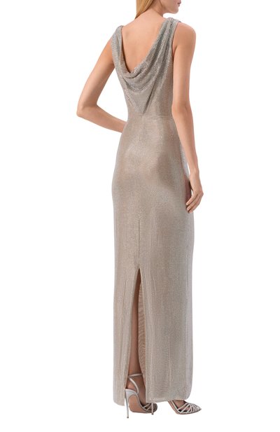 Платье с отделкой стразами GIUSEPPE DI MORABITO, арт. 05FWDR510FC 05212, фото 3