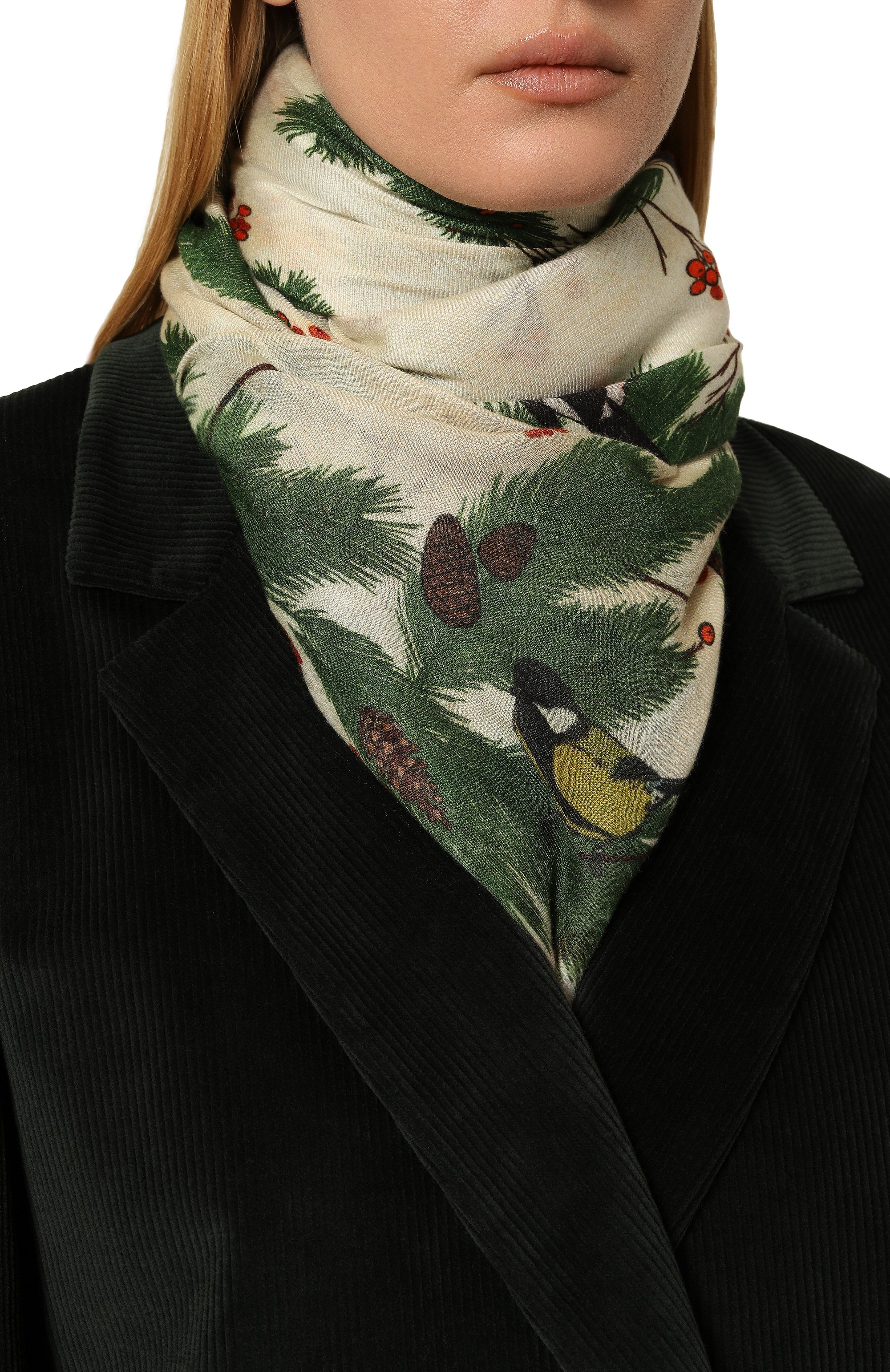 Платок зимний лес GOURJI, арт. 91133422/61117, фото 2
