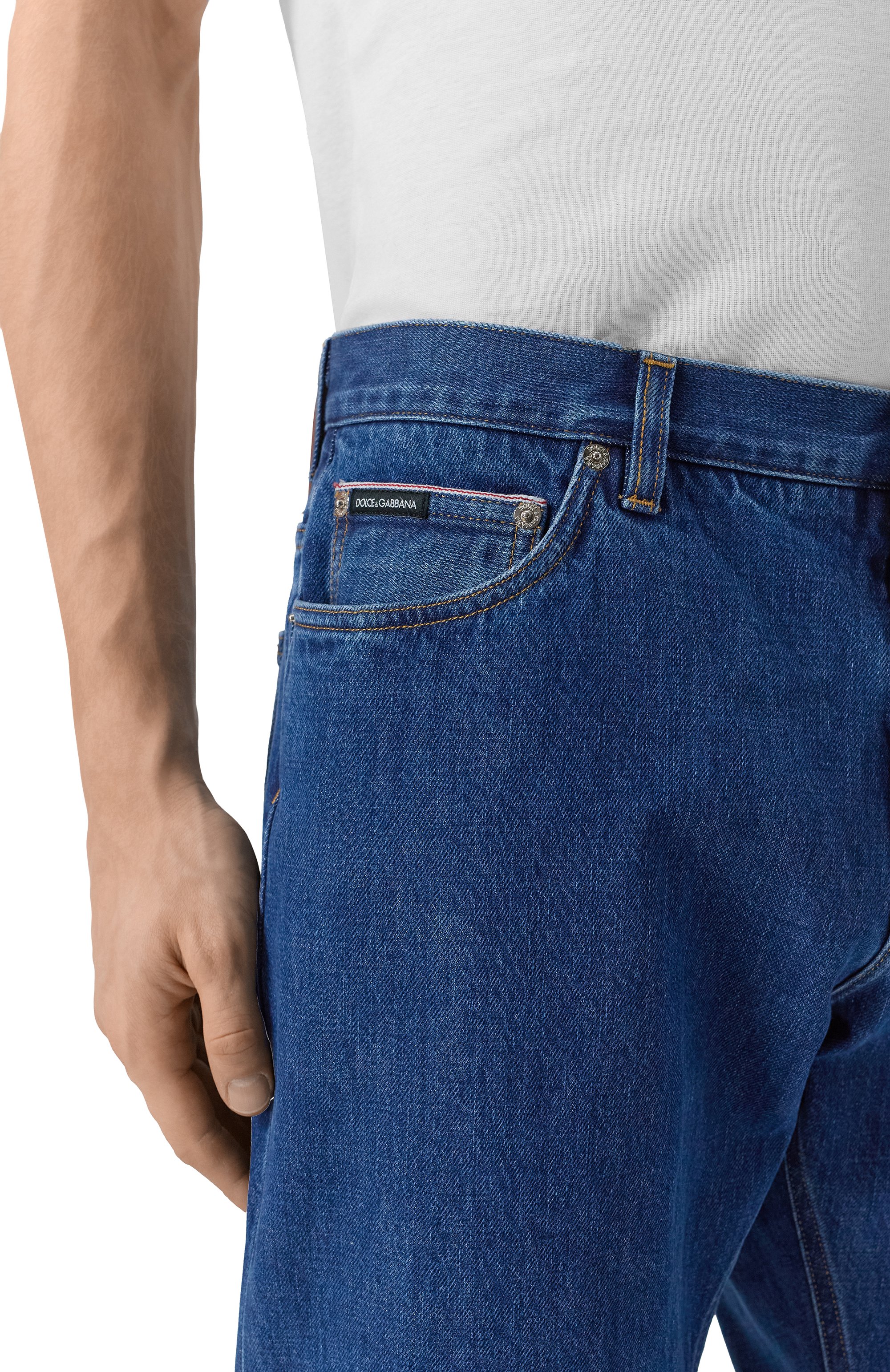 Джинсы loose DOLCE & GABBANA, арт. GYJDAD/G8MF6, фото 5