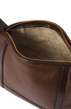 Женская сумка wallace mini BOTTEGA VENETA коричневого цвета, арт. 806125 V2GR2 | Фото 5 (Размер: mini; Материал: Натуральная кожа)