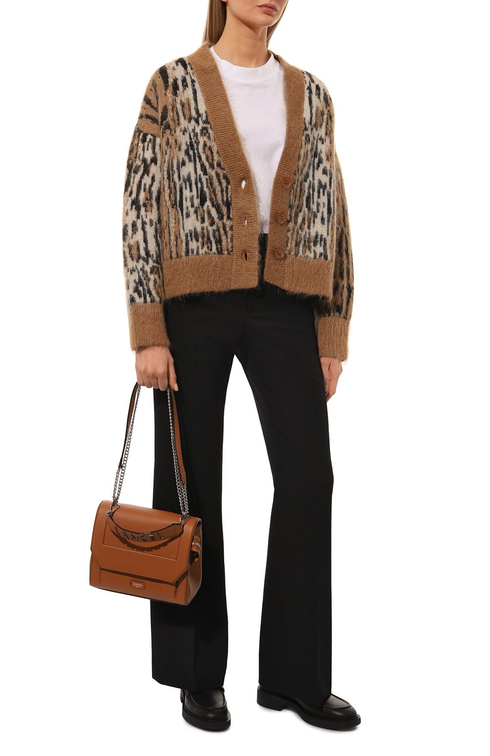 Сумка ninon medium LANCEL светло-коричневого цвета по цене 68250 руб., арт. A09222, фото 7 Сумка ninon medium LANCEL, арт. A09222, фото 7