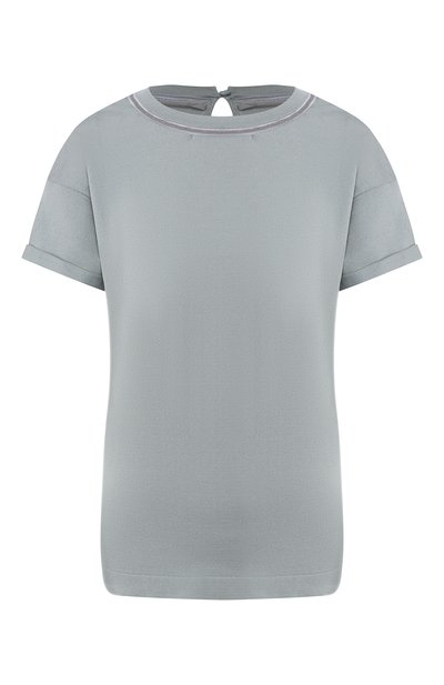 Хлопковая футболка BRUNELLO CUCINELLI, арт. M8I867320, фото 1