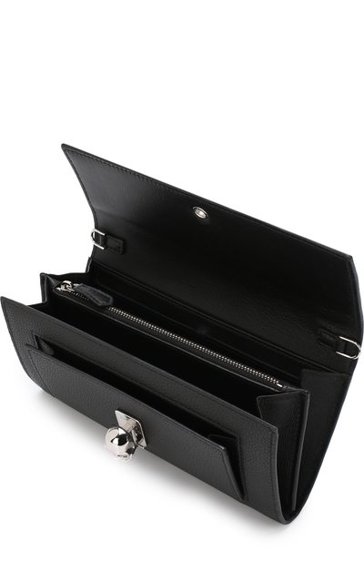 Кожаное портмоне с цепочкой ALEXANDER MCQUEEN, арт. 414659/BPT0I, фото 3