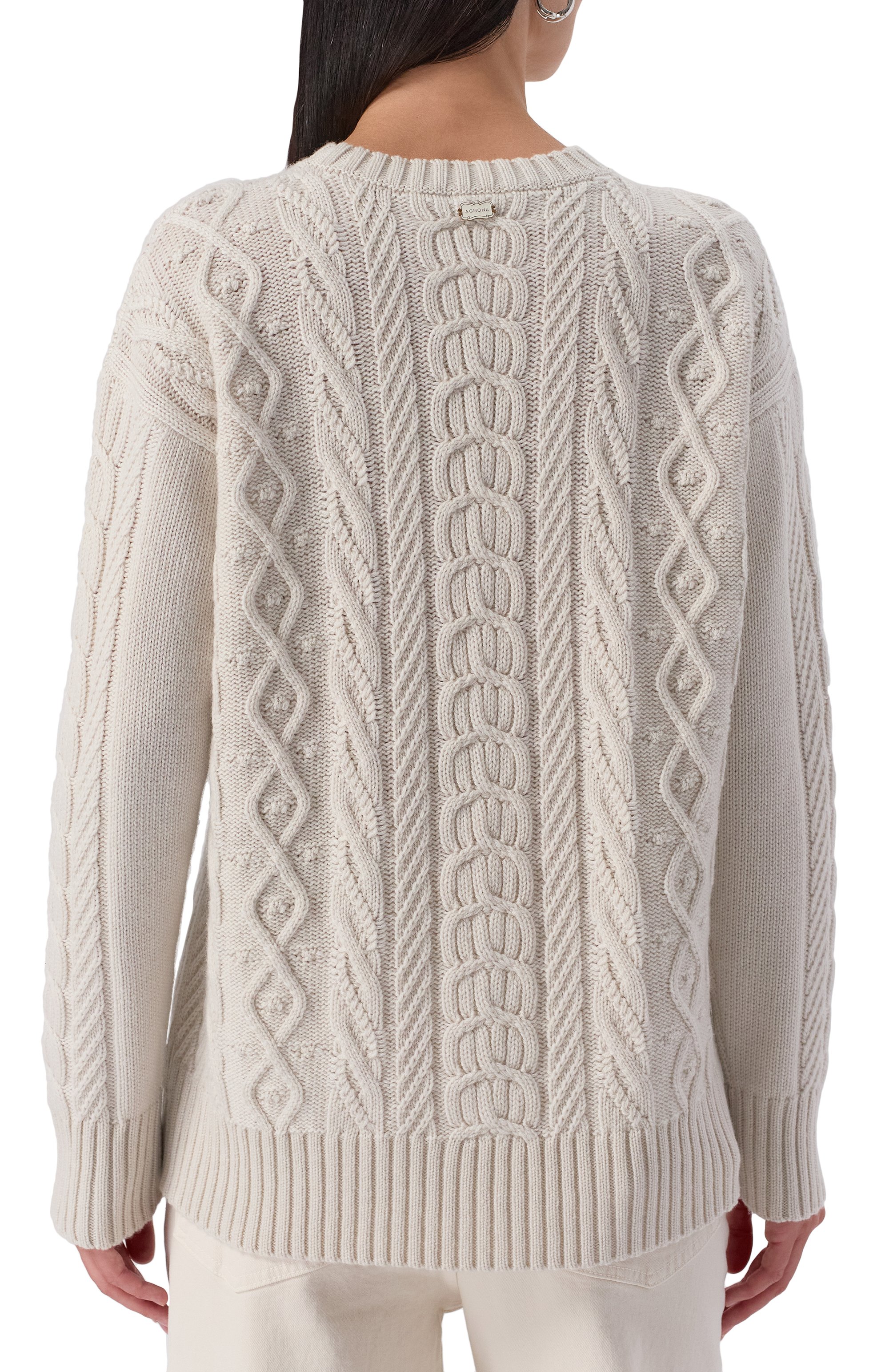 Кашемировый свитер AGNONA, арт. K110148E/6K050NE, фото 4