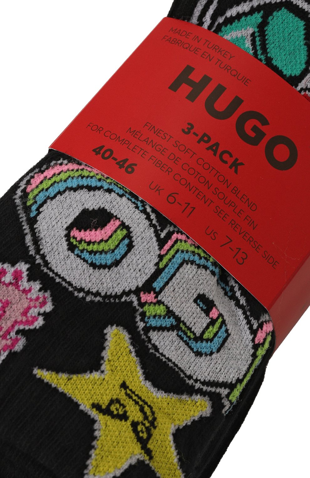 Комплект из трех пар носков HUGO, арт. 50518604, фото 2