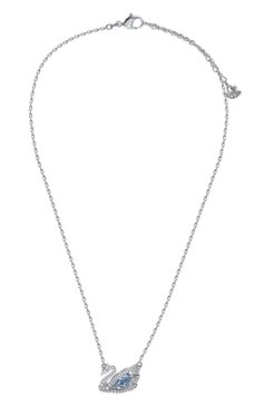 Женская кулон на цепочке dazzling swan SWAROVSKI голубого цвета, арт. 5533397 | Фото 1 (Нос: Не проставлено; Региональные ограничения белый список (Axapta Mercury): Не проставлено; Материал: Металл)