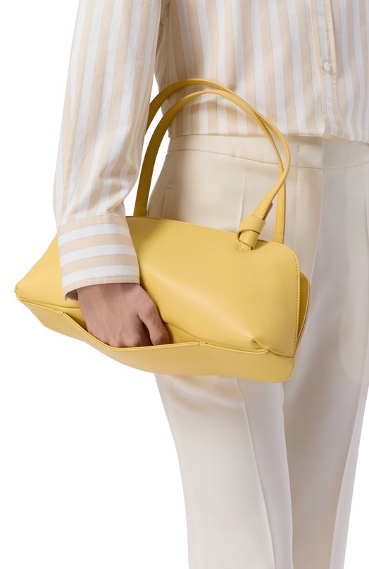 Сумка Aries East West Neous 00076/LEATHER Жёлтый  00076/LEATHER Фото 2