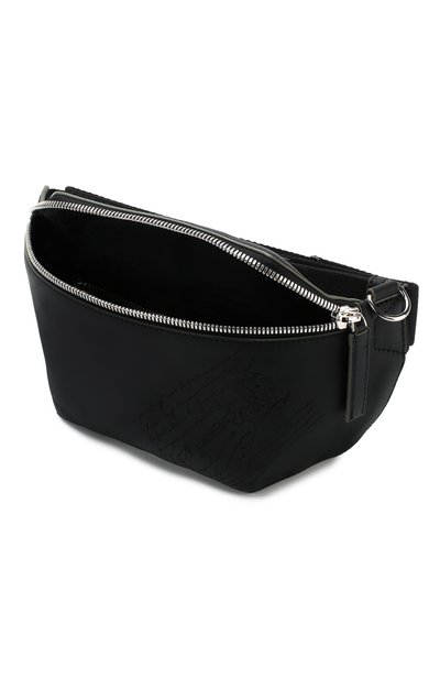 Кожаная поясная сумка BERLUTI черного цвета по цене 105500 руб., арт. M183336, фото 4 Кожаная поясная сумка BERLUTI, арт. M183336, фото 4