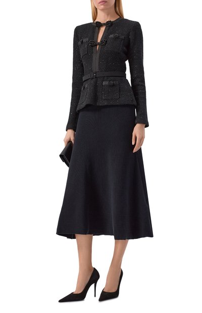 Платье с отделкой пайетками SELF-PORTRAIT, арт. RS26210MB, фото 2