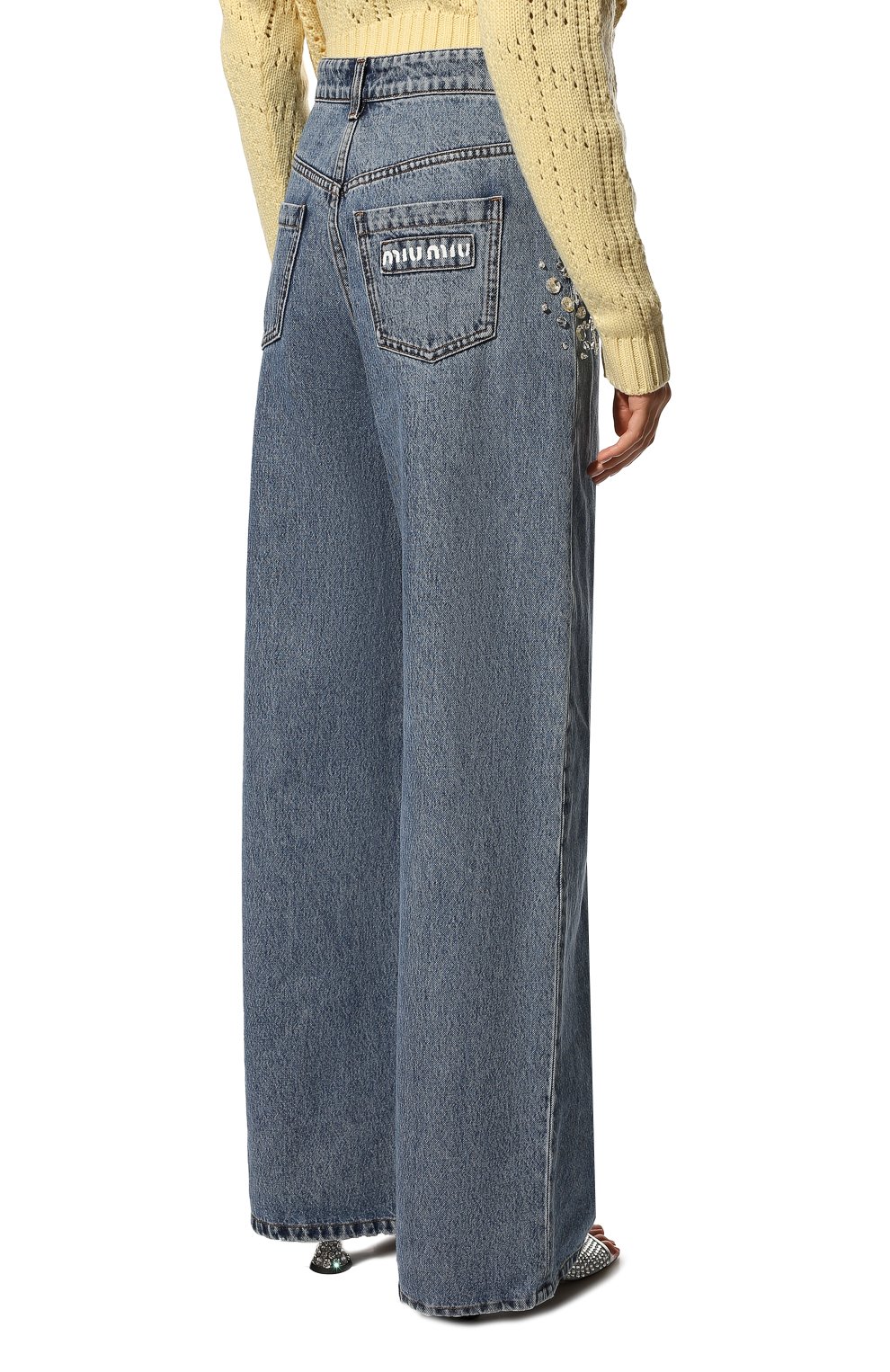 Джинсы MIU MIU, арт. GWP405-1ZHM-F0008, фото 4