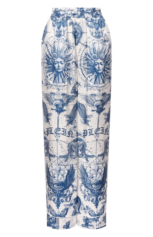 Шелковые брюки Philipp Plein SAFC WRT1665 PTE104N Разноцветный SAFC WRT1665 PTE104N