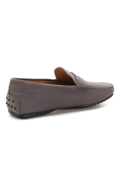 Замшевые мокасины TOD’S темно-серого цвета по цене 49550 руб., арт. XXM0LR00011RE0, фото 4 Замшевые мокасины TOD’S, арт. XXM0LR00011RE0, фото 4