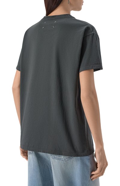 Хлопковая футболка MAISON MARGIELA, арт. S51GC0534/S24575, фото 4