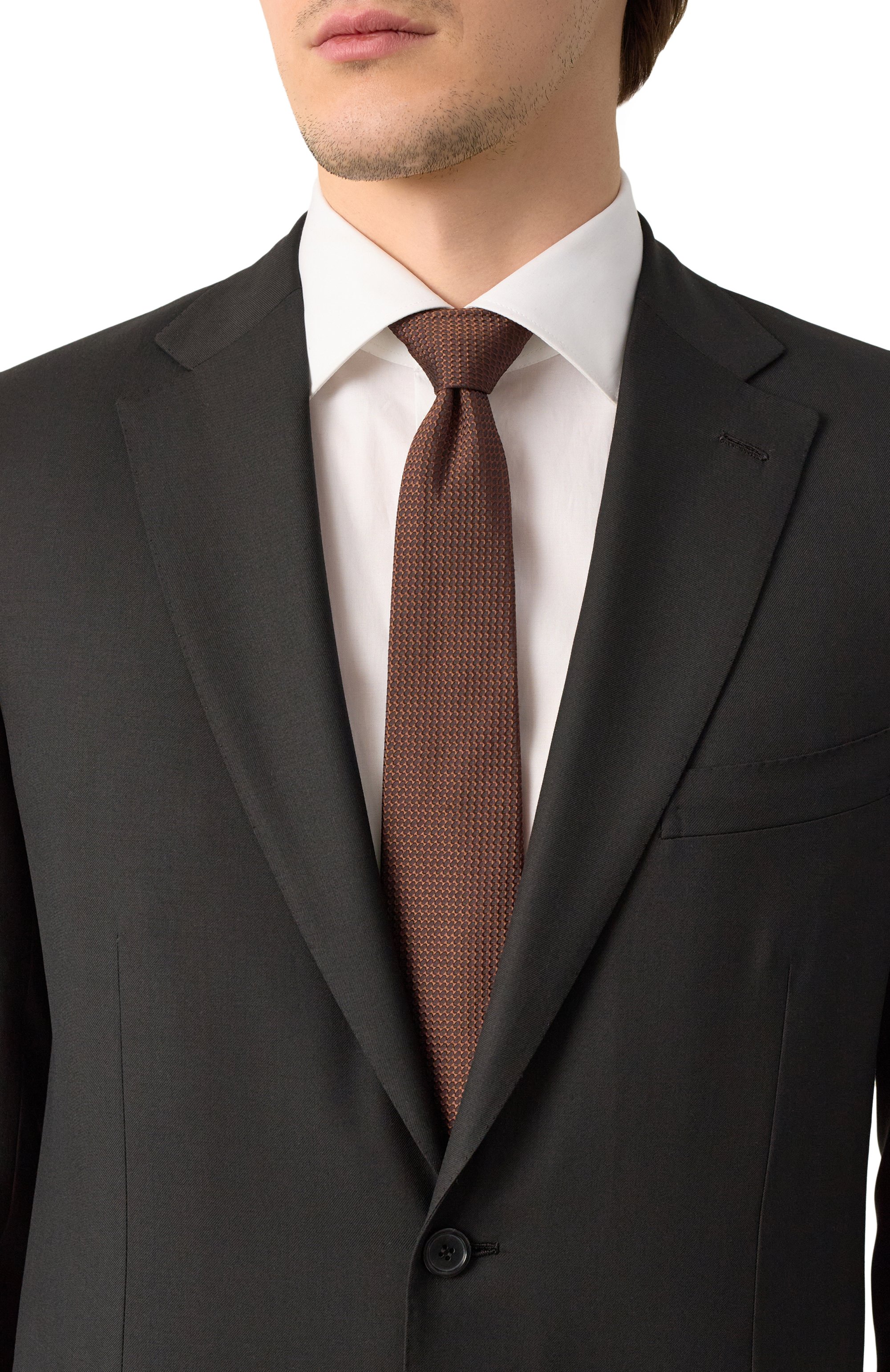 Шелковый галстук CANALI, арт. 18/HJ04177, фото 2