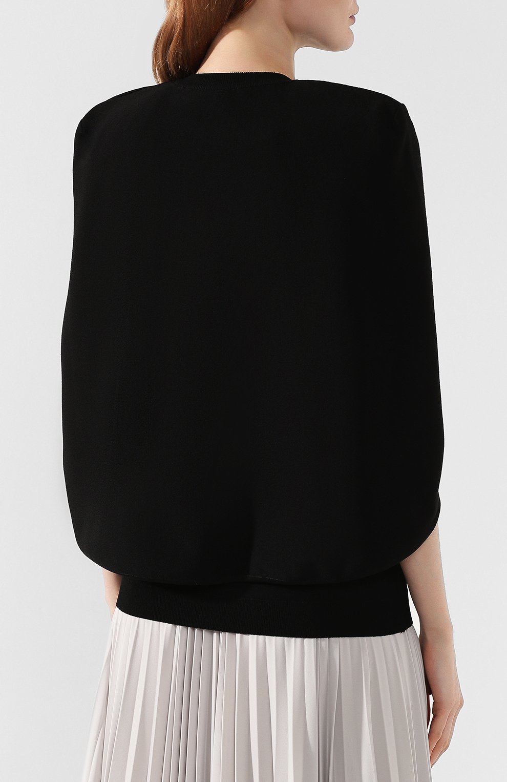 Пуловер из вискозы GIVENCHY черного цвета по цене 76950 руб., арт. BW906J4Z4D, фото 4 Пуловер из вискозы GIVENCHY, арт. BW906J4Z4D, фото 4