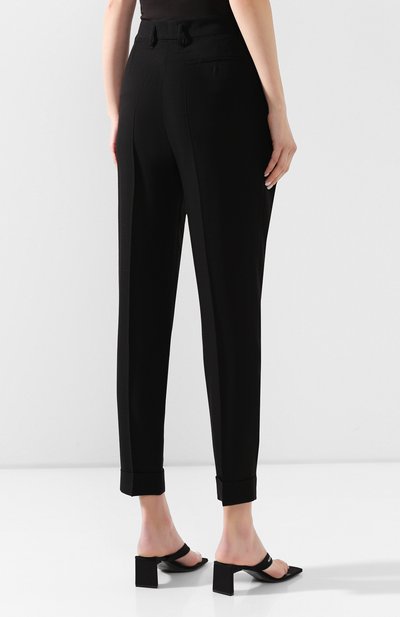 Шерстяные брюки ANN DEMEULEMEESTER, арт. 2001-1408-P-170-099, фото 4