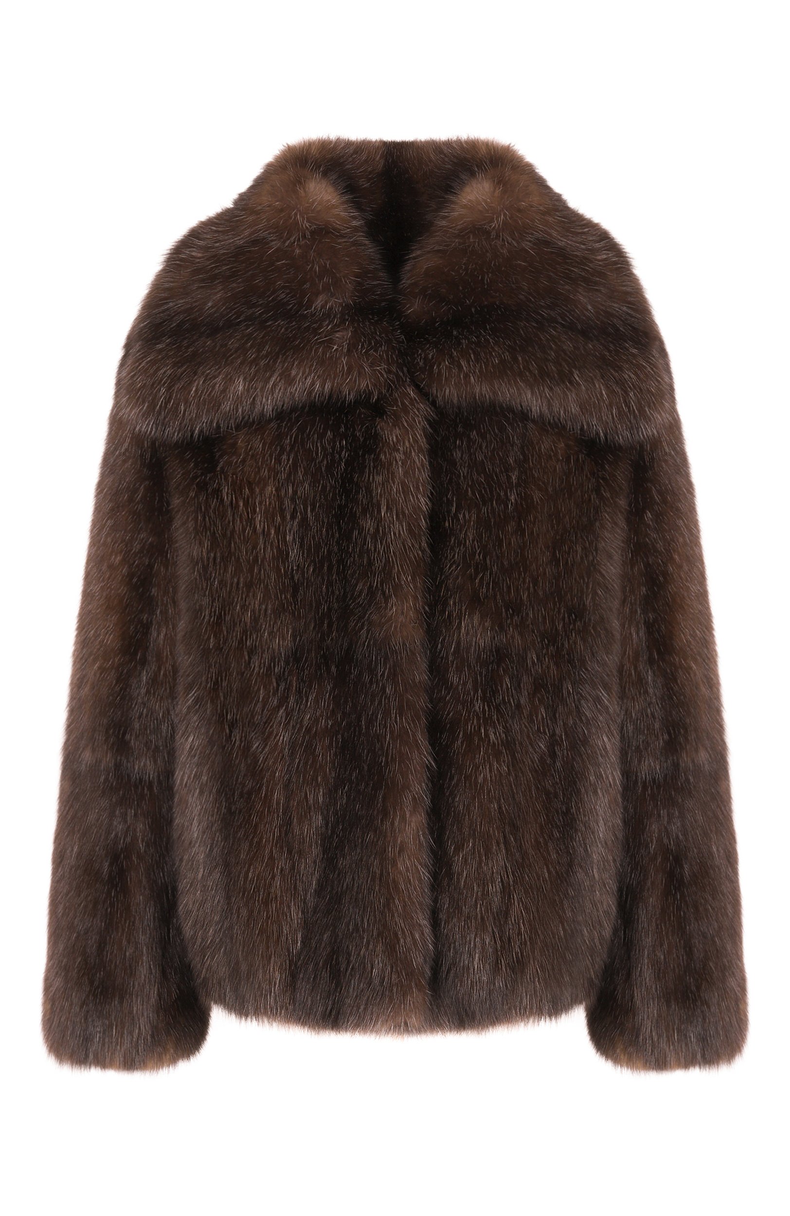 Шуба из соболя MVST коричневого цвета по цене 13450000 руб., арт. M001K/SABLE WILD, фото 1 Шуба из соболя MVST, арт. M001K/SABLE WILD, фото 1