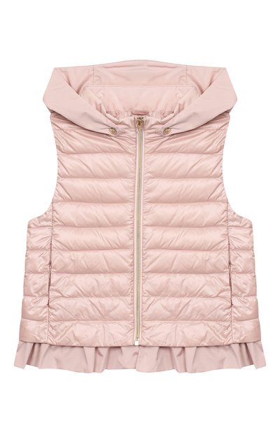 Пуховый жилет с капюшоном HERNO, арт. PI0079G/12017/10A-14A, фото 1