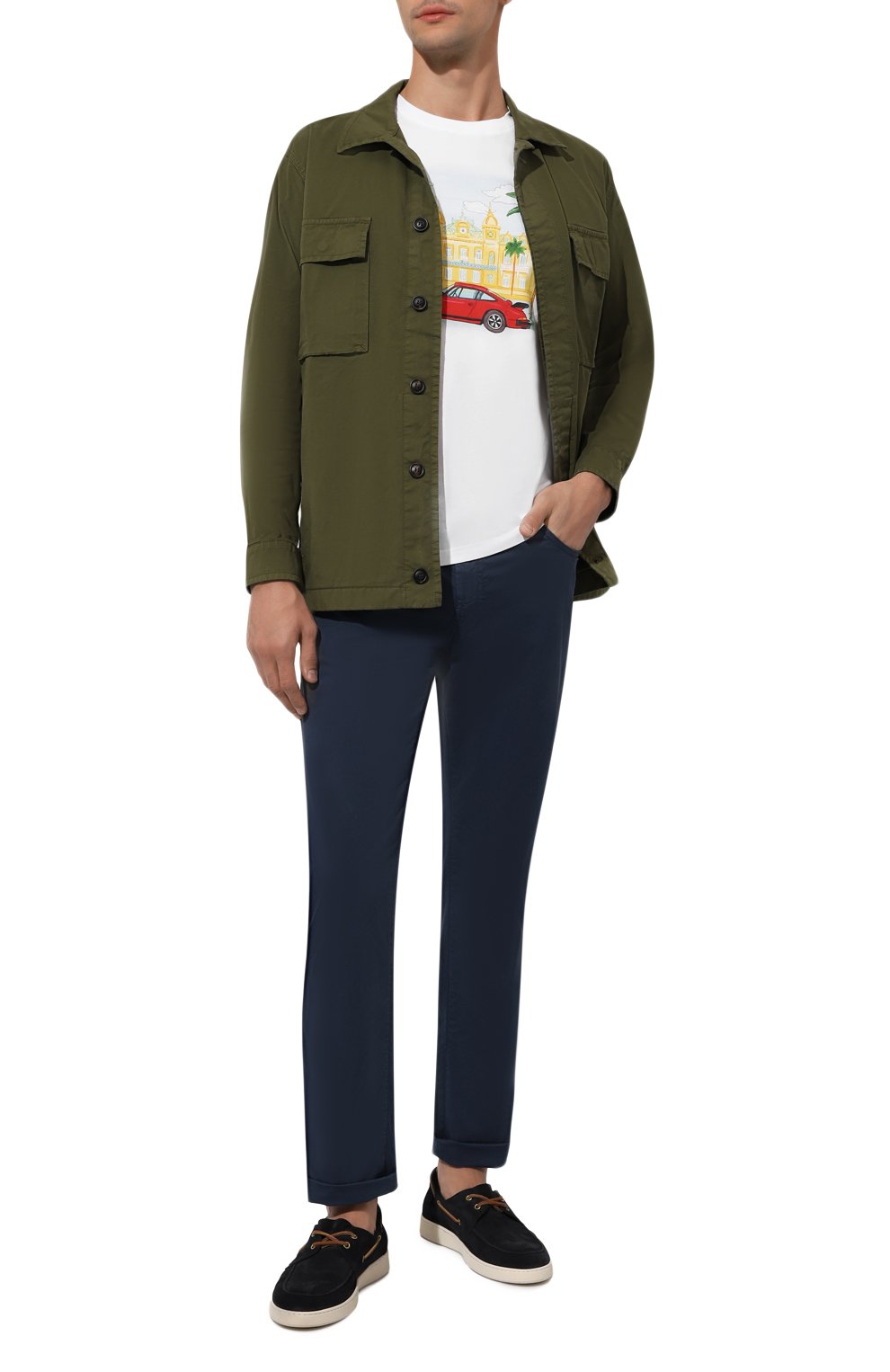 Хлопковая футболка MC2 SAINT BARTH, арт. STBM TSHIRT MAN/TSHM001/02203B, фото 2