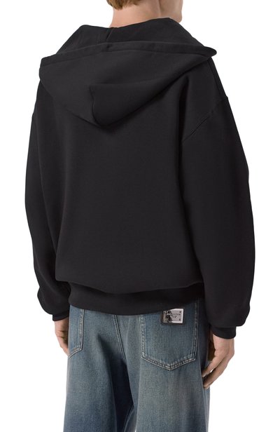 Хлопковая толстовка JIL SANDER черного цвета по цене 164500 руб., арт. J22HG0118/J20128, фото 4 Хлопковая толстовка JIL SANDER, арт. J22HG0118/J20128, фото 4