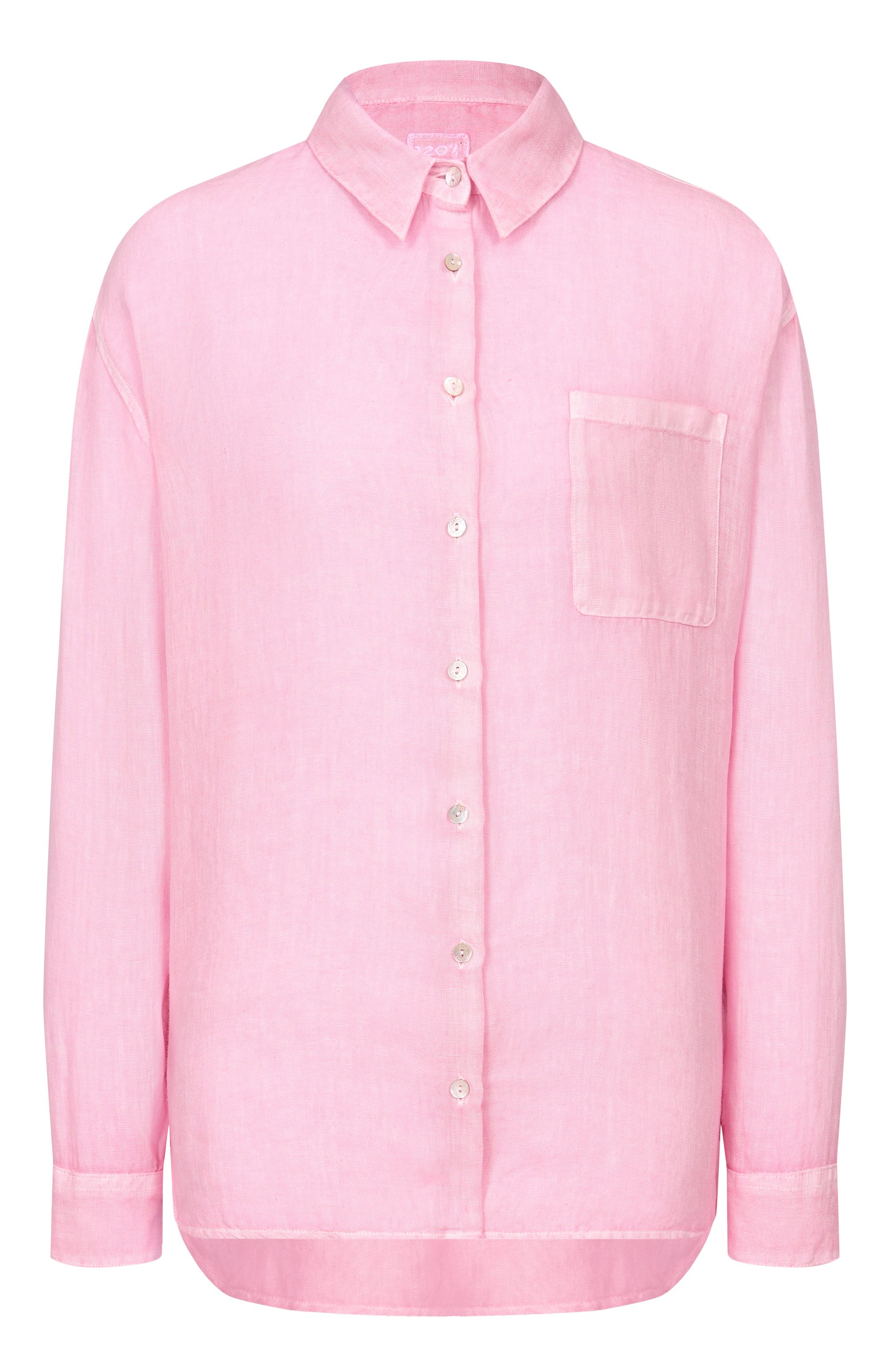 Льняная рубашка 120% LINO, арт. 33ALIW19GE/0000115_001, фото 1