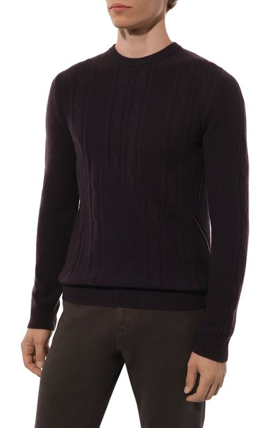 Свитер из шерсти и кашемира ZILLI, арт. KRN001M0280VCAB00, фото 3