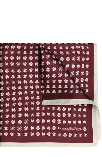 Мужской шелковый платок с узором ZEGNA, арт. Z9I1939A